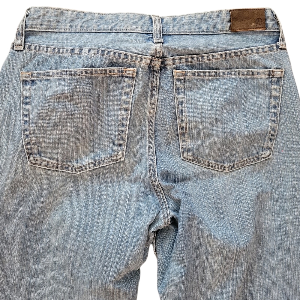 Lands End Bundle Of 3 Light Blue Men’s Straight-Leg Jeans - Picture 5 of 16